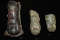 Three Roman Bronze Fingers