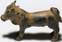 Roman Bull Figure.