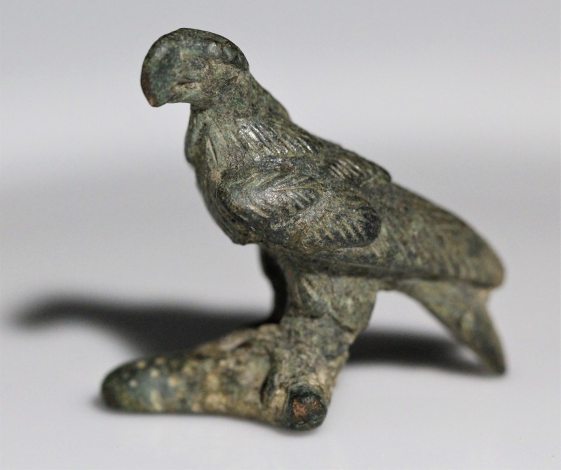 1st-3rd century AD. Bronze Roman standing eagle of rare artistic quality. Standi...