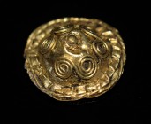 Hellenistic Gold Button.