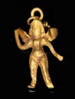 Hellenistic Gold Eros Pendant.