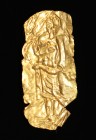 Roman Gold Foil with Priest Figure