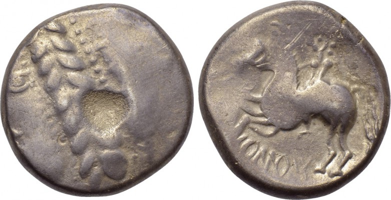 CENTRAL EUROPE. Noricum. Tetradrachm (2nd century BC). "Coppo" type. 

Obv: St...