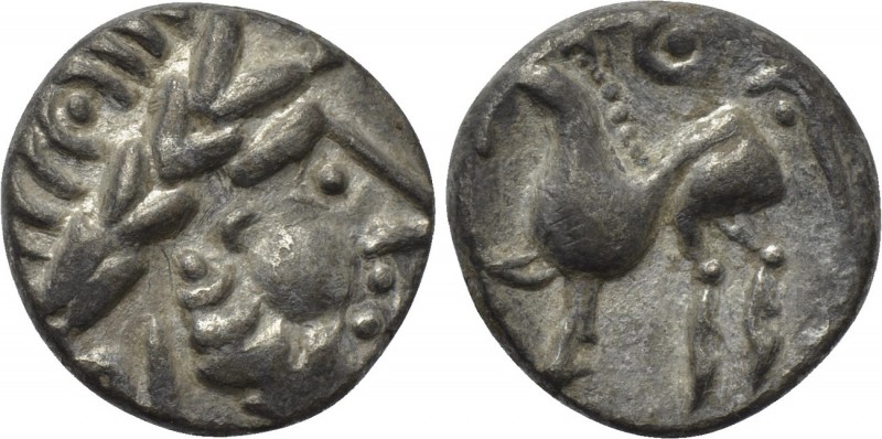 EASTERN EUROPE. Imitations of Philip II of Macedon. Drachm (3rd-2nd centuries BC...