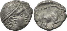 THRACE. Ainos. Diobol (Circa 408-406 BC).