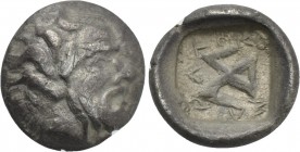 KINGS OF THRACE (Odrysian). Saratokos (Circa 407-369 BC). Obol.