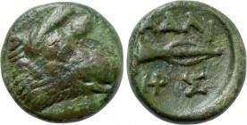 KINGS OF THRACE (Seleukid). Adaios (Circa 253-243 BC). Ae.