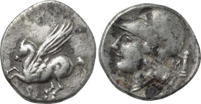 CORINTHIA. Corinth. Stater (Circa 345-307 BC). 

Obv: Pegasos flying left; kop...
