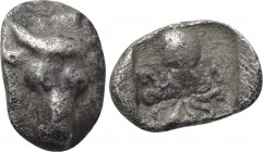 EUBOIA. Eretria. Obol (Circa 500-465 BC).