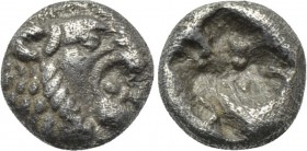 WESTERN ASIA MINOR. Uncertain. Tetartemorion (5th century BC).