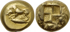 MYSIA. Kyzikos. EL Stater (Circa 500-450 BC).