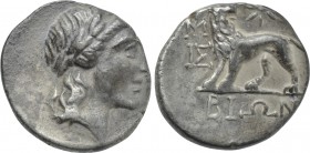 IONIA. Miletos. Drachm (Circa 225-190 BC). Bion, magistrate.
