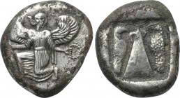 CARIA. Kaunos (450-430 BC). Fourrée Stater.