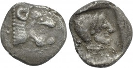CARIA. Knidos. Obol (Circa 500 BC).