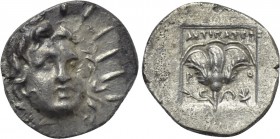 CARIA. Rhodes. Hemidrachm (Circa 125-88 BC). Antipatros, magistrate.