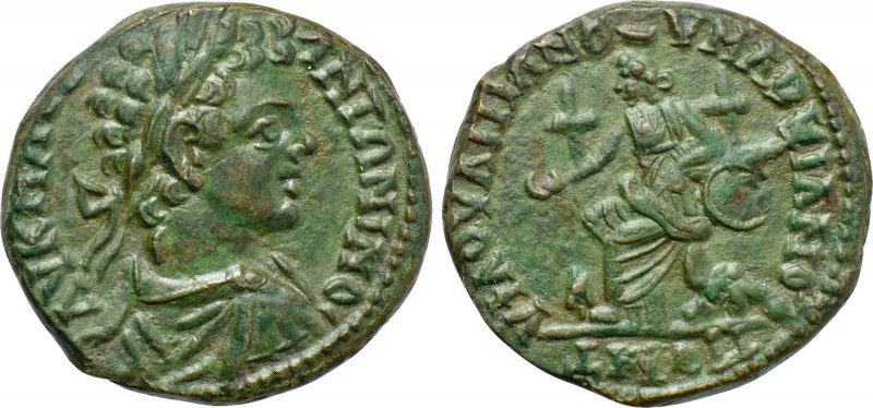 MOESIA INFERIOR. Marcianopolis. Caracalla (198-217). Ae. Flavius Ulpianus, legat...