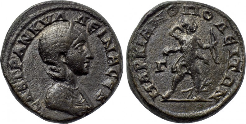 MOESIA INFERIOR. Marcianopolis. Tranquillina (Augusta, 241-244). Ae Triassarion....