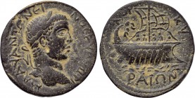 CORCYRA. Corcyra. Caracalla (198-217). Ae.