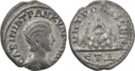CAPPADOCIA. Caesarea. Tranquillina (Augusta, 241-244). Drachm. Dated RY 4 of Gordian III (240/1).