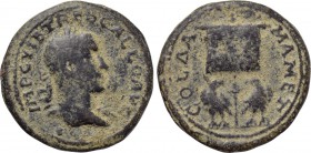COELE-SYRIA. Damascus. Trebonianus Gallus (251-253). Ae.