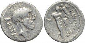 C. ANTIUS C. F. RESTIO. Denarius (47 BC). Rome.
