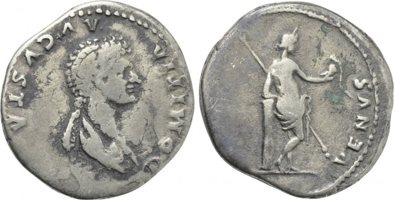 DOMITIA (Augusta, 82-96). Cistophorus. Ephesus (or Rome for circulation in Asia ...