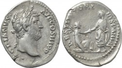 HADRIAN (117-138). Denarius. Rome. "Restitutor Series" issue.