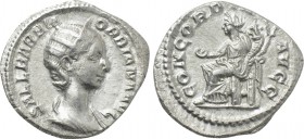 ORBIANA (Augusta, 225-227). Denarius. Rome.