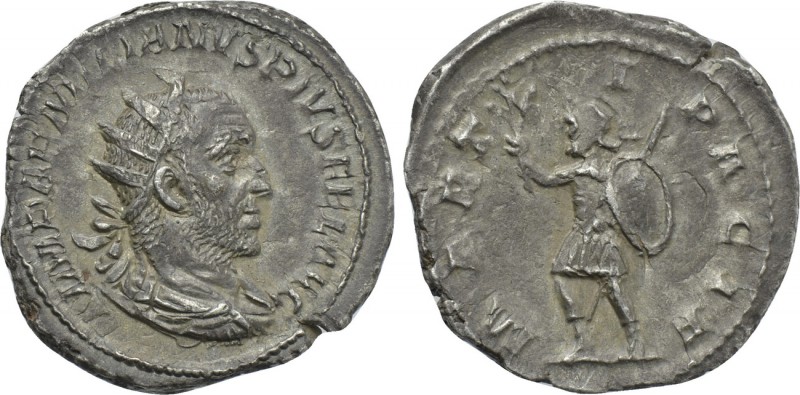 AEMILIAN (253). Antoninianus. Rome. 

Obv: IMP AEMILIANVS PIVS FEL AVG. 
Radi...