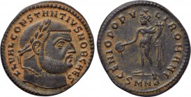 CONSTANTIUS I (Caesar, 293-305). Follis. Nicomedia.