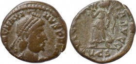 MAGNUS MAXIMUS (383-388). Ae. Lugdunum.