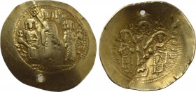 ROMANUS IV DIOGENES  with EUDOCIA, MICHAEL VII, CONSTANTIUS and ANDRONICUS (1068-1071). GOLD Histamenon. Constantinople.