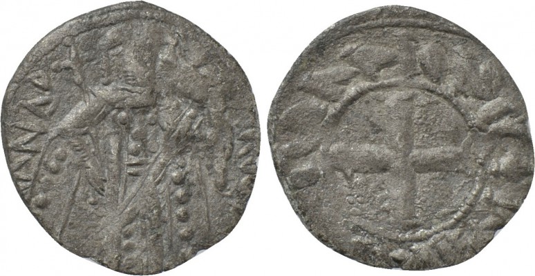 ANDRONICUS II PALAEOLOGUS (1282-1328). BI Tornese. Constantinople. 

Obv: Andr...