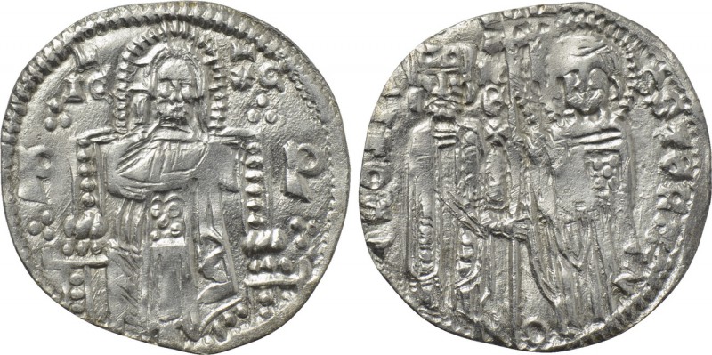 SERBIA. Stefan Uroš II Milutin (King, 1282-1321). Dinar. 

Obv: IC - XC. 
Chr...
