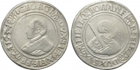 GERMANY. Sachsen. Johann Friedrich and Georg (1534-1539). Taler (1534). Annaberg.
