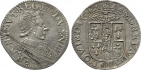 ITALY. Modena. Francesco I d'Este (1629-1658). 15 Bolognini.