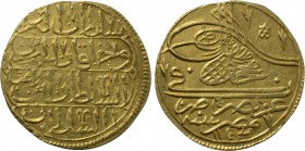 OTTOMAN EMPIRE. Mahmud I (AH 1143-1168 / AD 1730-1754). GOLD Zeri Mahbub. Misr (Cairo). Dated AH 1143 (AD 1730/1).