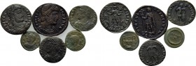 6 Rare Folles; including Vetranio and Procopius.