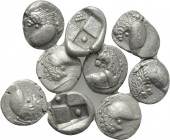 8 Hemidrachms of Chersonesos.