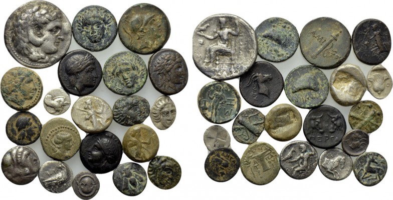 20 Greek Coins. 

Obv: .
Rev: .

. 

Condition: See picture.

Weight: g...