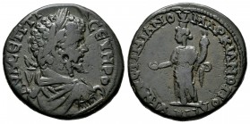 Septimio Severo. AE 27. 193-211 d.C. Marcianópolis. (Varbanov-776). (Gic-2123 similar). Ae. 11,39 g. MBC-. Est...40,00. English: Septimius Severus. AE...