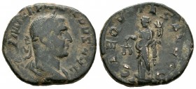 Filipo I. Sestercio. 245-47 d.C. Roma. (Spink-8987). (Ric-166a). Rev.: AEQVITAS AVGG. Ae. 15,13 g. BC+. Est...65,00. English: Sestercio. 245-47 d.C. R...