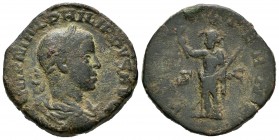 Filipo II. Sestercio. 247 d.C. Roma. (Spink-9281). (Ric-268c). Ae. 20,68 g. BC. Est...45,00. English: Sestercio. 247 d.C. Rome. (Spink-9281). Ae. 20,6...