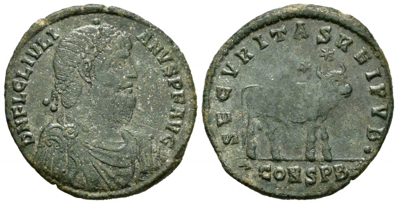 Juliano II. Doble maiorina. 362-363 d.C. Constantinopla. (Spink-19157). (Ric-162...