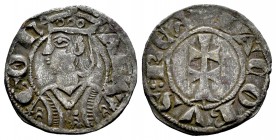 Corona de Aragón. Jaime II (1291-1327). Dinero. Aragón. (Cru-364). Ve. 1,11 g. MBC+. Est...30,00. English: The Crown of Aragon. Jaime II (1291-1327). ...