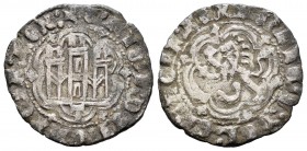 Reino de Castilla y León. Enrique III (1390-1406). Blanca. Toledo. (Bautista-770). (Abm-603). Ve. 2,32 g. Con T bajo el castillo. MBC-. Est...15,00. E...