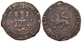 Fernando e Isabel (1474-1504). 2 maravedís. Toledo. (Cal 2008-662 variante). Ae. 3,81 g. BC+. Est...25,00. English: Catholic Kings (1474-1504). 2 mara...
