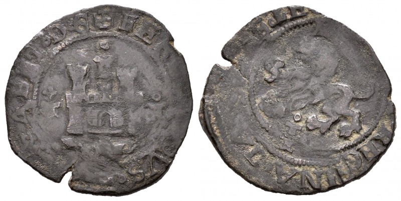 Fernando e Isabel (1474-1504). 2 maravedís. Toledo. (Cal 2008-no cita). (Rs-815 ...