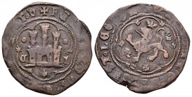 Fernando e Isabel (1474-1504). 4 maravedís. Cuenca. (Cal 2008-565). (Rs-305). Ae. 8,31 g. MBC. Est...45,00. English: Catholic Kings (1474-1504). 4 mar...