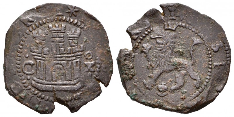 Felipe II (1556-1598). 2 cuartos. Cuenca. (Cal 2008-806). (Jarabo-Sanahuja-A91a)...